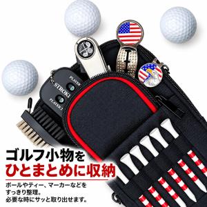 ゴルフ ボールケース ゴルフ収納 ボールポーチ...の詳細画像4