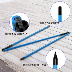 ゴルフ アライメントスティック 2本セット 全...の詳細画像2