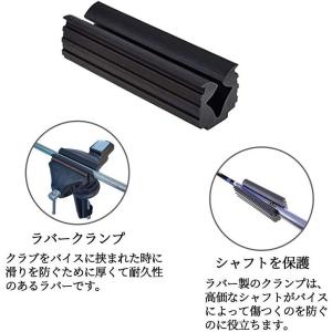ゴルフクラブ グリップ交換キット ゴムシャフト...の詳細画像2