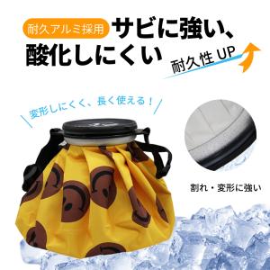 ゴルフ 氷のう 野球 アイスパック ベルト カ...の詳細画像5