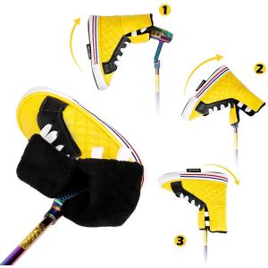 ゴルフ ヘッドカバー パターカバー ピンタイプ...の詳細画像3