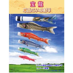 鯉のぼり こいのぼり 日本製 単品 銀河鯉 0.8m 口金付 単品購入の場合