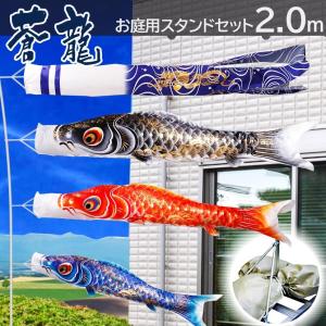 鯉のぼり 庭用スタンドセット こいのぼり 勢雅【せいが】1.5m 砂袋付