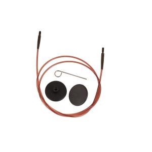 （品切れ中につき予約注文受付中 次回9月下旬入荷予定）Knit pro ginger 付け替え 式輪針用 ブラウンケーブル 50cm用 31292 ニットプロ｜kyupi