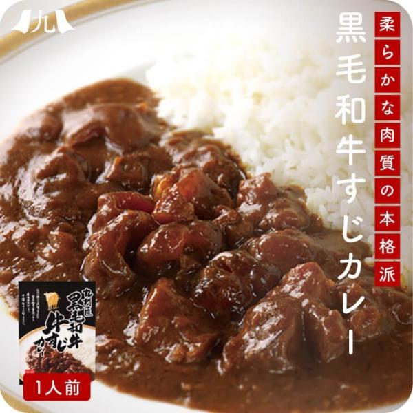 産地直送【 黒毛和牛 牛すじカレー】九州お取り寄せ　九州産　黒毛和牛　高級　絶品　ご当地カレー　レト...