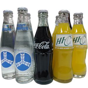 コカ・コーラ瓶 Hi-Cオレンジ瓶 三ツ矢サイダー瓶 ノスタルジースペシャルギフトセット 各4本の計12本セット 送料無料 包装無料