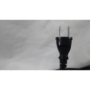 ACプラグ付き2mコード0.75SQ VFF 黒色の詳細画像3