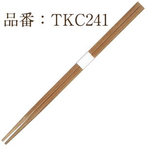 竹箸 使い捨て 100膳 炭化 角箸 白帯巻 ...の詳細画像1