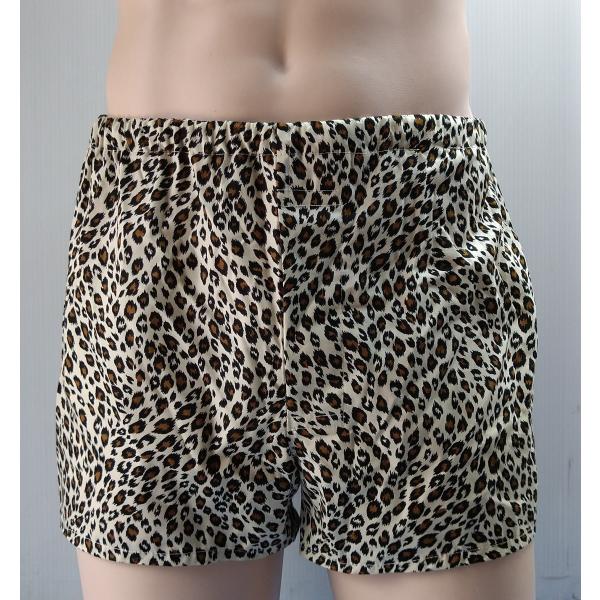 トランクス　アニマル　綿100% パンツ ブリーフ おしゃれ 父の日 敬老の日 プレゼント メンズ下...