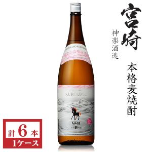 宗政酒造 麦焼酎 のんのこ 20度 1.8Lパック 1800ml×6本 1ケース u-yu