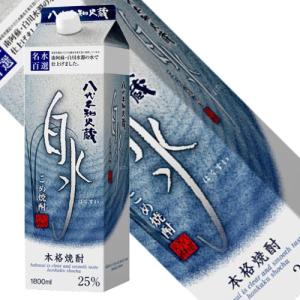 米焼酎　白水25度1800mlパック