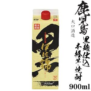 大口酒造 芋焼酎 黒伊佐錦 25度 瓶 1800ml 1.8L いも焼酎 : プラット
