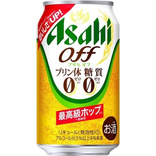 アサヒ　アサヒオフ【プリン体０・糖質０】350ml缶1ケース（24本入）