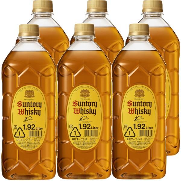 サントリーウイスキー角瓶ジャンボボトル40度1920ml ペットボトル1ケース（6本入）