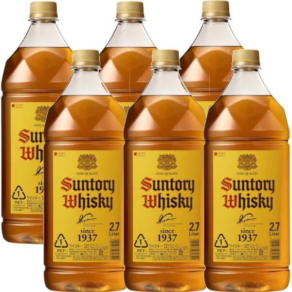 サントリーウイスキー角瓶40度2700mlペットボトル1ケース（6本入）