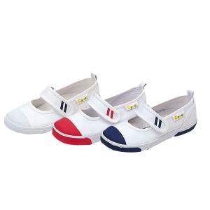 ムーンスター 子供上履き　キャロットＳＴ１３ １２１３０１８　ハーフサイズ14cm-25.0cm WHITE1 RED2 NAVY5｜kyuta-shop