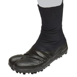 安全スパイクシューズ 山彦 I-78 荘快堂 黒 24-30cm マジック 鋼製先芯