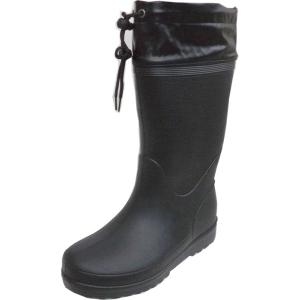 福山ゴム カルサーワンM-1 ブラックＥＶＡ紳士長靴（完全防水)超軽量発泡ブーツ　インジェクション24.5-28cm