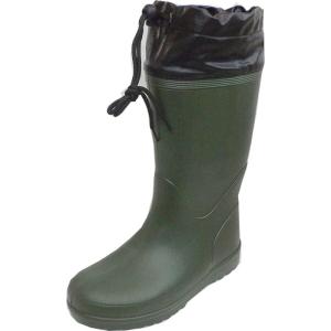 福山ゴム カルサーワンM-1 モスグリーンＥＶＡ紳士長靴（完全防水)超軽量発泡ブーツ　インジェクション24.5-28cm