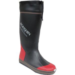 紳士メッシュ長靴 DX−41 ブラック／ライム 27．0cm