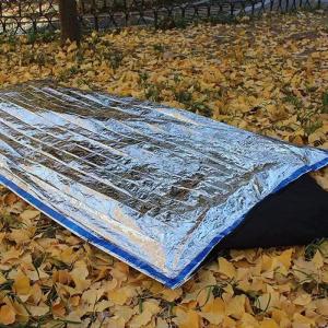 簡易寝袋 サバイバルブランケット アルミ 防災...の詳細画像5