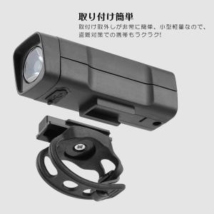 自転車 ライト ヘッドライト usb 自転車ラ...の詳細画像5