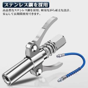 グリースガン カプラー グリスガンノズル 高圧...の詳細画像1