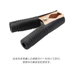 バッテリークリップ 100A ワニ口クリップ ...の詳細画像3