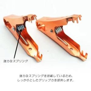 バッテリークリップ 100A ワニ口クリップ ...の詳細画像5