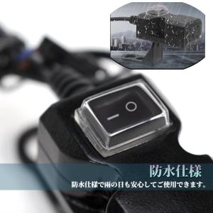 バイク USB 電源 防水 取り付け スマホ ...の詳細画像2