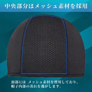 インナー キャップ 3枚組 スポーツ 吸汗 帽...の詳細画像2