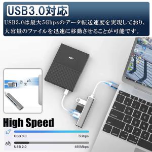USBハブ 3.0 4ポート USB拡張 4ポ...の詳細画像1