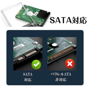 2.5インチ HDD SSD 外付けケース 高...の詳細画像2