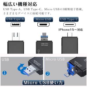 カードリーダー type-c USBメモリー ...の詳細画像1