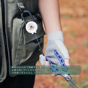 リールキーホルダー カラビナ キーホルダー 多...の詳細画像3