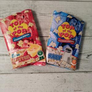 TOP OF THE POP ポップコーン　２袋(塩味・バター味）