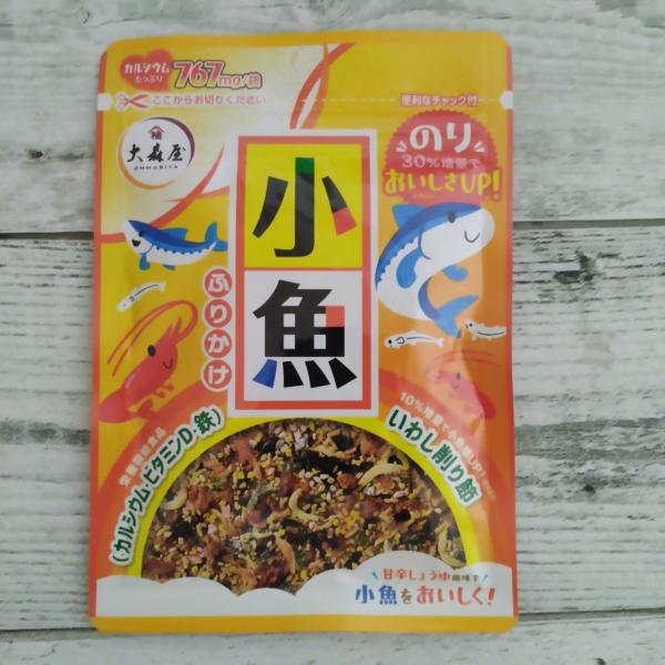 大森屋 小魚ふりかけ 23g メール便送料無料 商品券 paypay ポイント消化 300 使える ...
