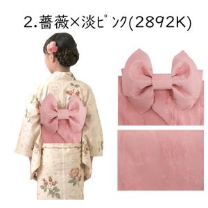 作り帯 ワンタッチ帯 レディース 桜 七宝 ラ...の詳細画像4