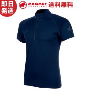 ネコポス送料無料 MAMMUT マムート Tシャツ Performance Dry Zip T-Shirt Men パフォーマンス ドライジップ ティーシャツ メンズ 登山 トレッキング 1017-00440｜kyuzo-outdoor