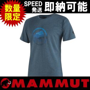 MAMMUT マムート Tシャツ Trovat T-shirt Men トロバット ティーシャツ メンズ トレッキング キャンプ 104109860 5869｜kyuzo-outdoor