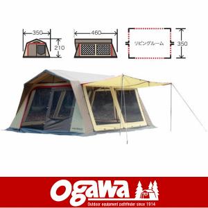 CAMPAL JAPAN キャンパルジャパン OGAWA CAMPAL オガワキャンパル OGAWAテント オガワテント ロッジシェルターII シェルター｜kyuzo-outdoor