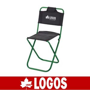 LOGOS ロゴス イス 椅子 いす 7075トレックチェア(背付)（グリーン）｜kyuzo-outdoor