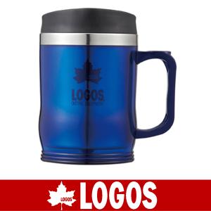 LOGOS ロゴス マグカップ コップ プリメイヤーマグ ブルー｜kyuzo-outdoor