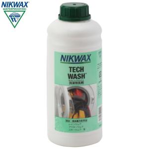 NIKWAX ニクワックス テックウォッシュ1L 洗剤(撥水生地用) EBE183 返品交換不可｜kyuzo-outdoor