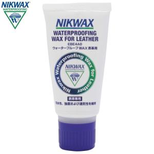 NIKWAX ニクワックス ウォータープルーフWAX 革用 撥水剤(表革専用) EBE4A0 返品交換不可｜kyuzo-outdoor