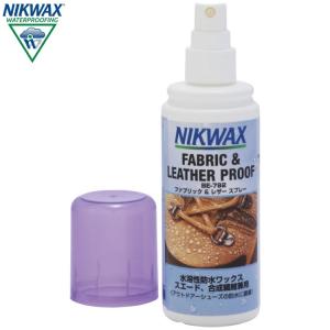 NIKWAX ニクワックス ファブリック＆レザー スプレー 撥水剤(革と合成繊維のコンビ素材専用) EBE792 返品交換不可｜kyuzo-outdoor