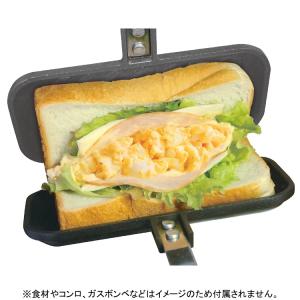 ホットサンドメーカー キャンプ 直火用 耳まで...の詳細画像4