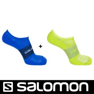 SALOMON サロモン SONIC 2-PACK ソックス 靴下 トレイルランニング トレラン L39828500｜kyuzo-outdoor