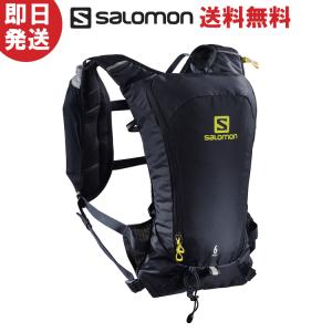 SALOMON サロモン AGILE 6 SET アジャイル 6 セット トレラン用バックパック L40412700 Night Sky/Sulphur Spring｜kyuzo-outdoor