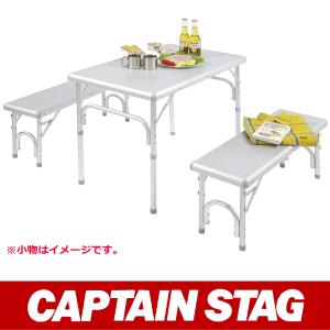 CAPTAIN STAG キャプテンスタッグ テーブル ベンチ 椅子 イス いす チェア M-3759 ネクスト テーブルベンチセット ８０×５０ｃｍ｜kyuzo-outdoor